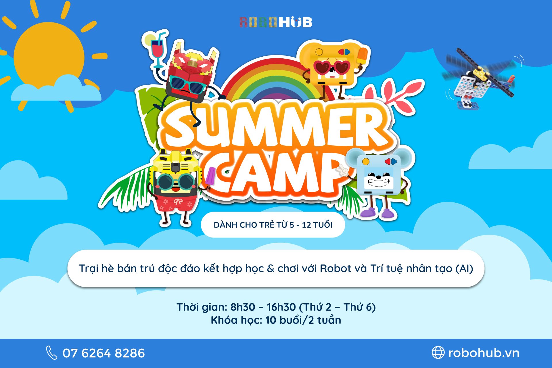 Bìa khóa học hè 2025 cập nhật