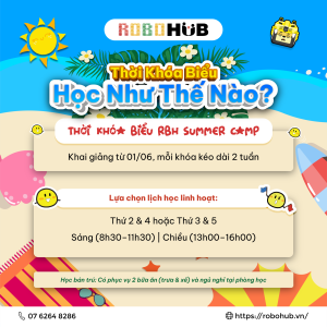 Giải đáp thắc mắc khóa học hè RBH Summer Camp